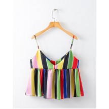 Color Striped Camisole
